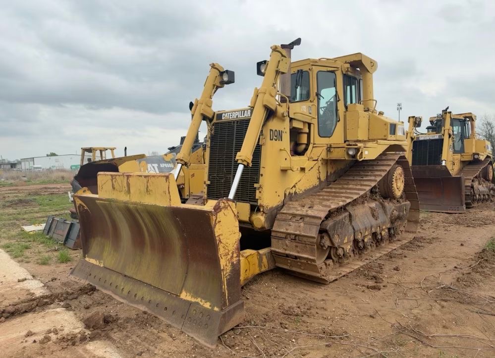1990 CATERPILLAR D9N DOZER with ripper - View 11